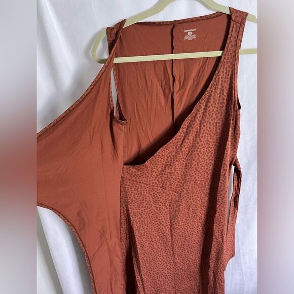 PATAGONIA Brown Wrap It Up Dress Size M - Picture 5 of 6